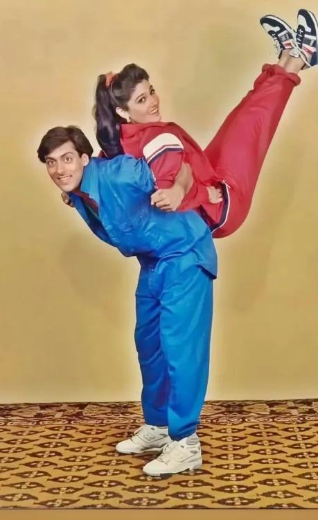 Raveena Tandon Shares Nostalgic Throwback with Salman Khan from 'Andaaz Apna Apna'