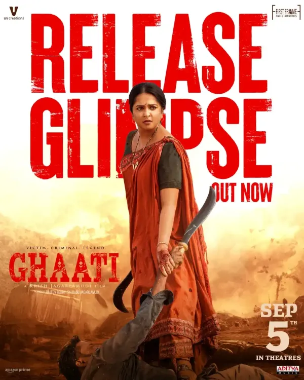 What Can We Expect from the Release Glimpse of Anushka Shetty's 'Ghaati'?