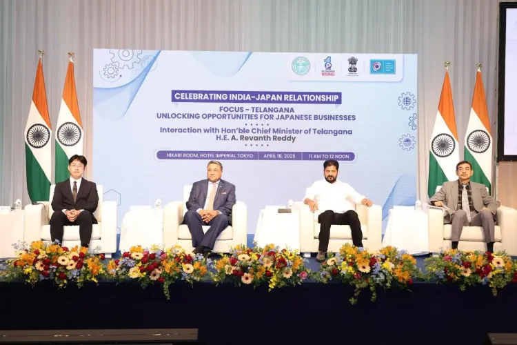 Revanth Reddy Promotes Telangana at Tokyo Investment Roadshow