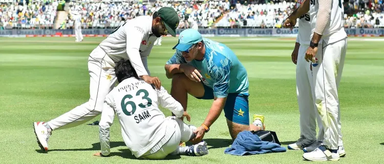 Saim Ayub Heads to London for Treatment of Ankle Injury: PCB