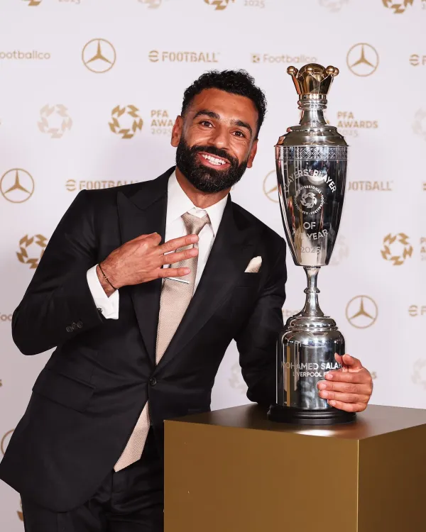 Did Salah Just Achieve a Record-Breaking Third PFA Player of the Year Award?