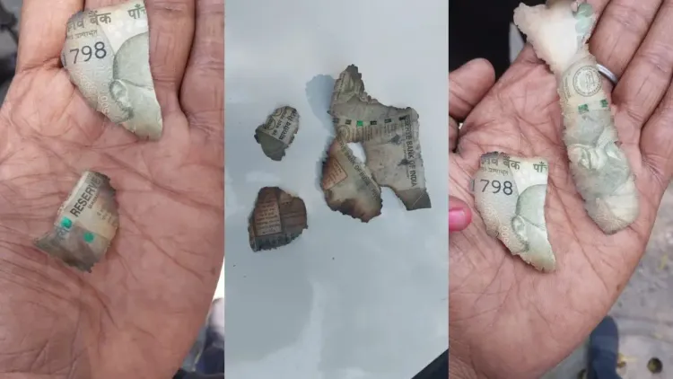 Sanitation Worker Discovers Burnt Rs-500 Notes Outside Justice Yashwant Varma's Residence in Delhi