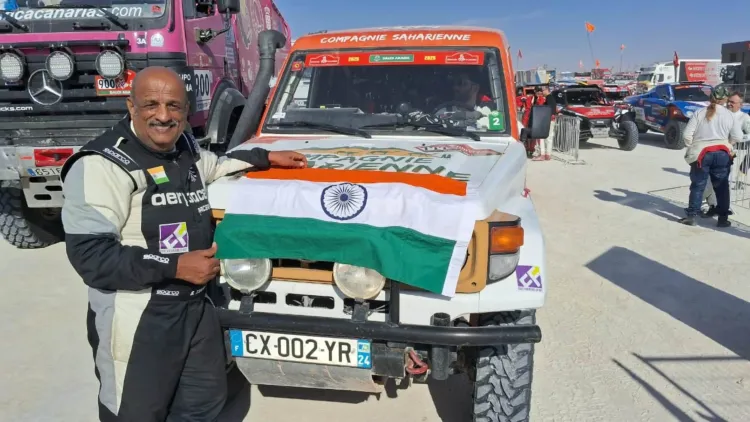 Sanjay Takale Celebrated After Historic Dakar Rally Achievement