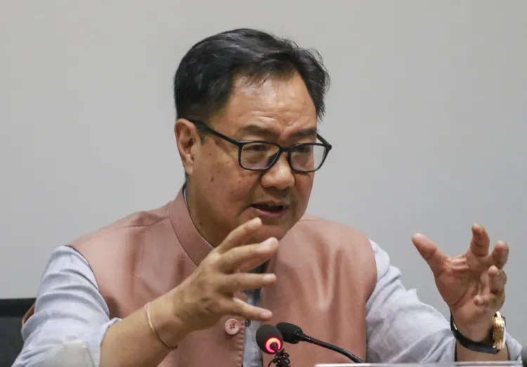 क्या संसद में सरकार के काम में बाधा डालना और रोकना अलोकतांत्रिक है?: किरेन रिजिजू