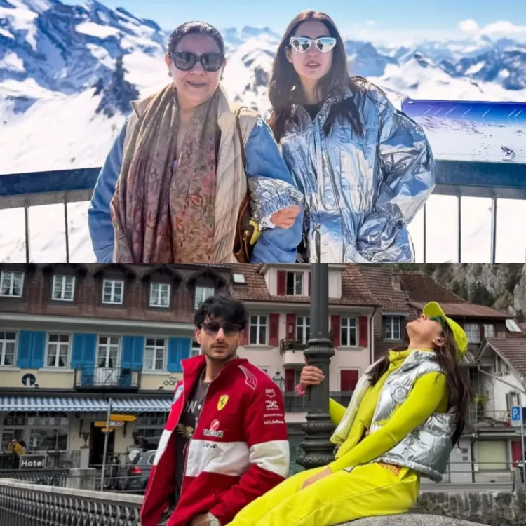 Sara Ali Khan Reveals Her ‘Most Green and Red Flag’ Moments from Family Vacation in Switzerland