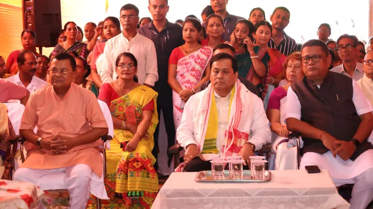 How is Sarbananda Sonowal Inspiring Commitment to Nation-Building?