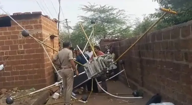 Satellite Payload Incident in Karnataka Village Triggers Alarm; No Casualties Reported