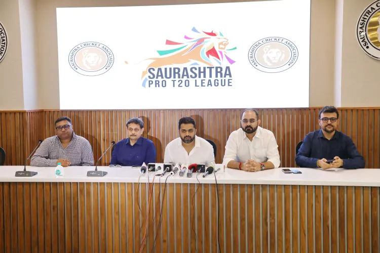 When Will the Saurashtra Pro T20 League Be Held in Rajkot?