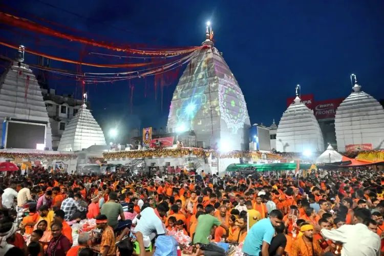 क्या सावन के पहले सोमवार पर देवघर में ‘बोल बम’ के जयकारों से गूंजा बैद्यनाथ धाम?