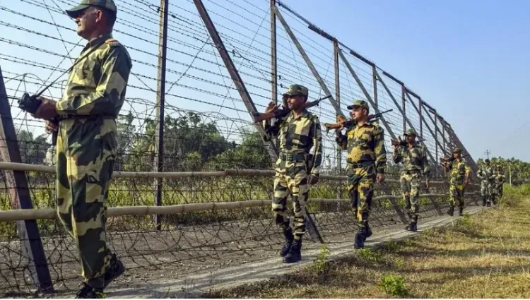 How is Security Enhanced in Assam Along the Bangladesh Border Amid India-Pakistan Tensions?