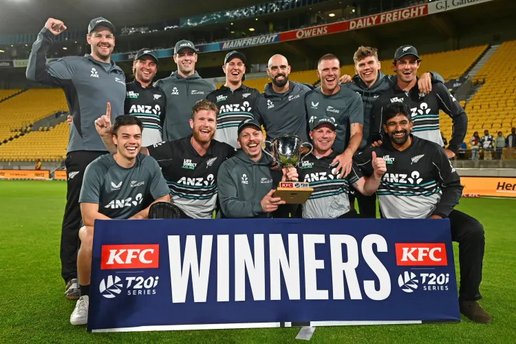 Seifert and Neesham Lead New Zealand to 4-1 Series Victory Against Pakistan