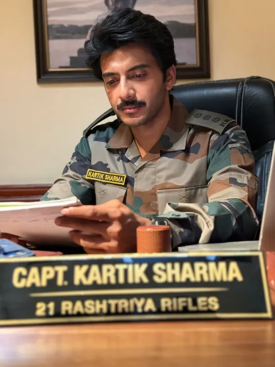 क्या 'सेना' में सैनिक का किरदार निभाकर विक्रम सिंह चौहान अपने पिता के और करीब आ गए?
