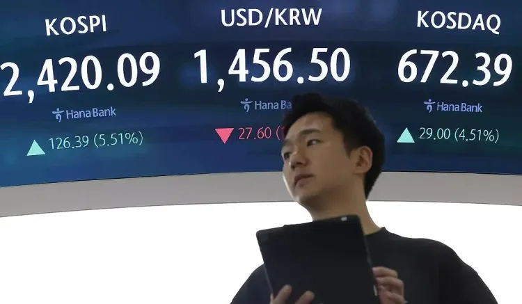 Seoul Stock Market Climbs Nearly 1% Amid Positive US-Japan Trade Negotiations