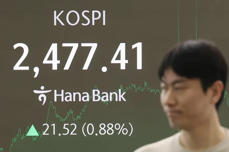 Seoul Stocks Climb Almost 1% Amid US-South Korea Tariff Talks