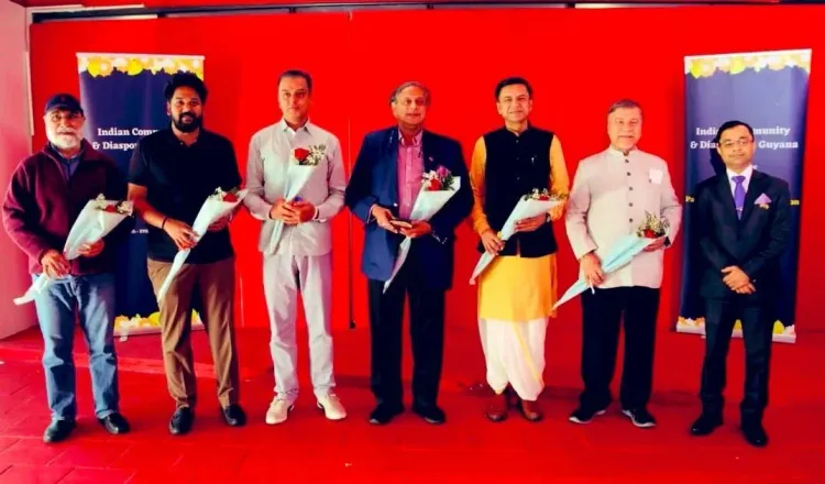 Is Shashi Tharoor Leading a Critical Anti-Terrorism Mission in Guyana?