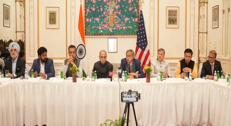 What Did Shashi Tharoor's Delegation Achieve During Their Meeting with Academic Leaders in New York?