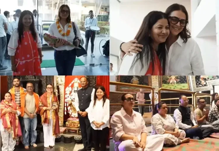 Shilpa Shirodkar Embraces Blessings and Positivity for 'Jatadhara'