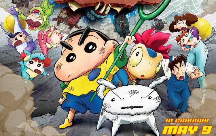 ‘Shin Chan: Our Dinosaur Diary’ Set for May 9 Premiere