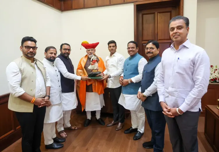 क्या शिवसेना सांसदों ने पीएम मोदी से मिलकर शिवाजी के किलों को यूनेस्को सूची में शामिल कराने के लिए आभार व्यक्त किया?