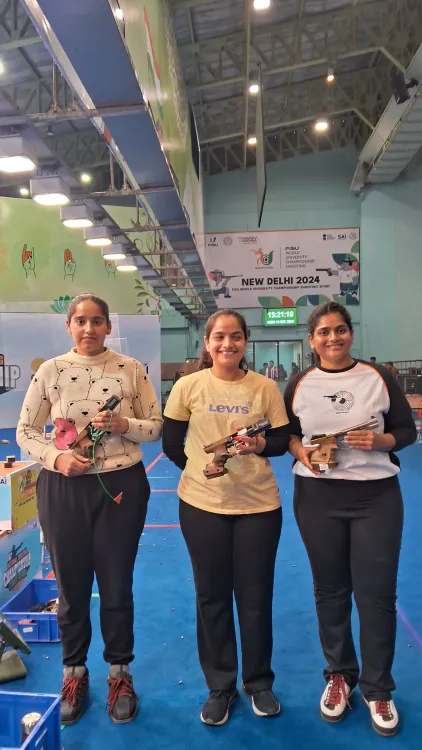 Riya Shirish Triumphs Over Elite Competitors to Secure Her First Women’s 25m Pistol Title at Nationals
