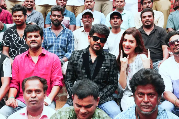 Has the shooting of director Durai Senthilkumar's film featuring 'Legend' Saravanan wrapped?
