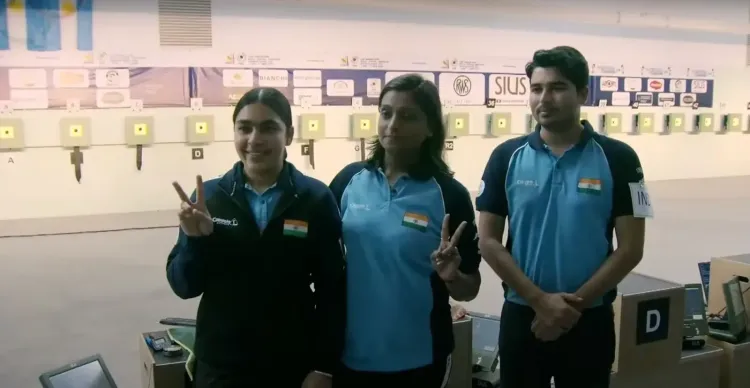 Shooting World Cup: Suruchi and Saurabh Secure Bronze on Final Day in Argentina