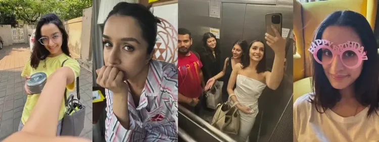 Shraddha Kapoor Reflects on Vibrant Spring Memories During Winter