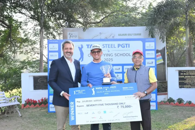 Shubham Narain Claims Victory on Third Playoff Hole at PGTI Qualifying School 2025