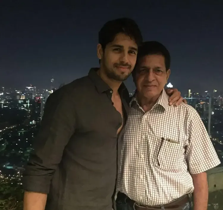 What Did Sidharth Malhotra Say in His Heartfelt Father's Day Tribute?