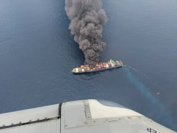 What Happened to the Singapore Cargo Ship Off Kerala?