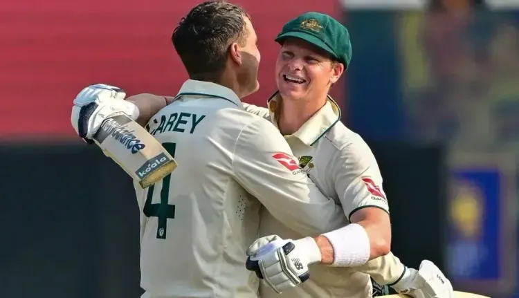 Stand-in Captain Smith and Carey Propel Australia Ahead in Galle