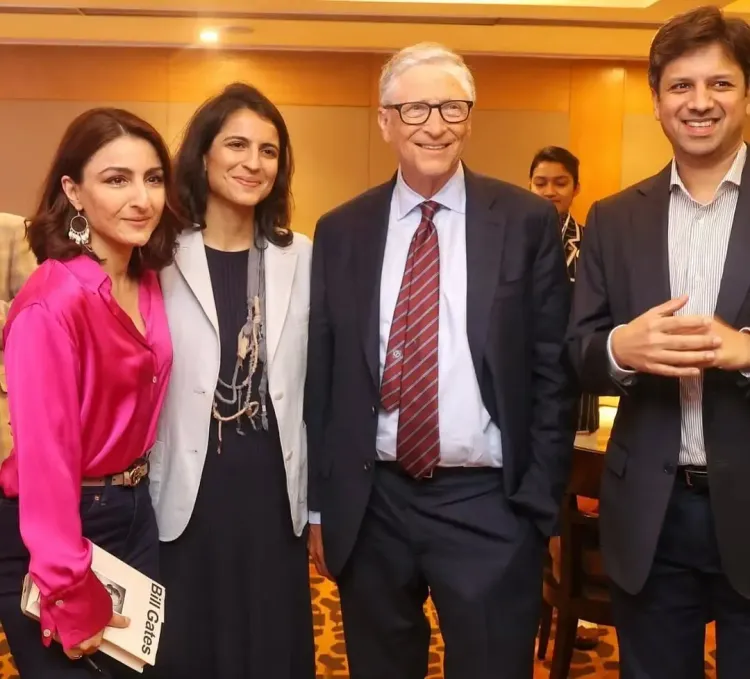 Soha Ali Khan's Enlightening Meeting With Bill Gates