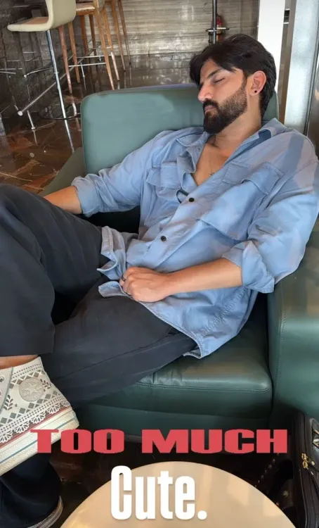 Is Sonakshi Sinha Adoringly Calling Zaheer Iqbal Cute While He Sleeps?