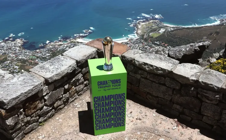 ICC Men’s Champions Trophy 2025 Trophy Tour Wraps Up in South Africa, Heads to Australia Next