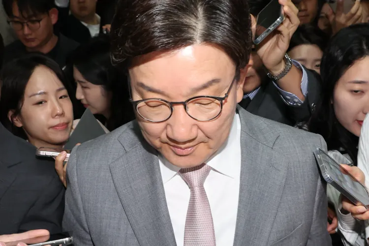 Why Did the South Korean PPP Floor Leader Resign After Election Loss?