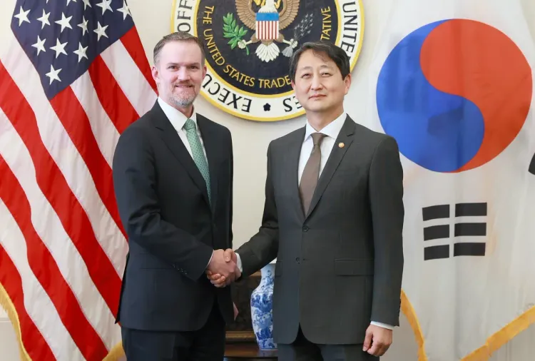 South Korea and US to Conduct '2+2' Trade Discussions with Finance and Trade Ministers