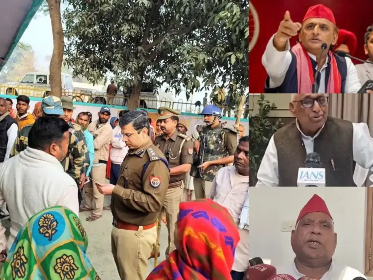 SP Charges Ayodhya Police With Voter Intimidation in Milkipur Bypolls; Calls on EC