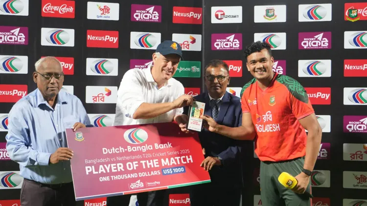 How is Taskin Ahmed Improving After His Four-Wicket Haul Against the Netherlands?