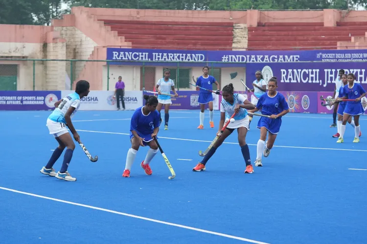Which Teams Dominated Day 5 of the Sub-jr Women's Hockey Nationals?