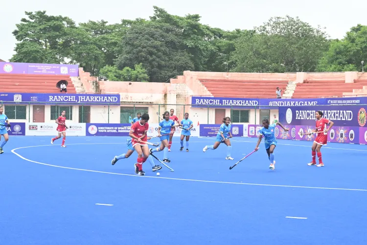 Did Uttar Pradesh Triumph Over Chandigarh in the Sub-jr Women's Hockey Nationals?