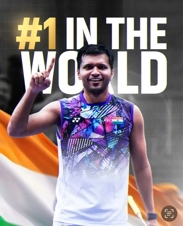 How Did Sukant Kadam Achieve World No. 1 Ranking in SL4 Para Badminton?