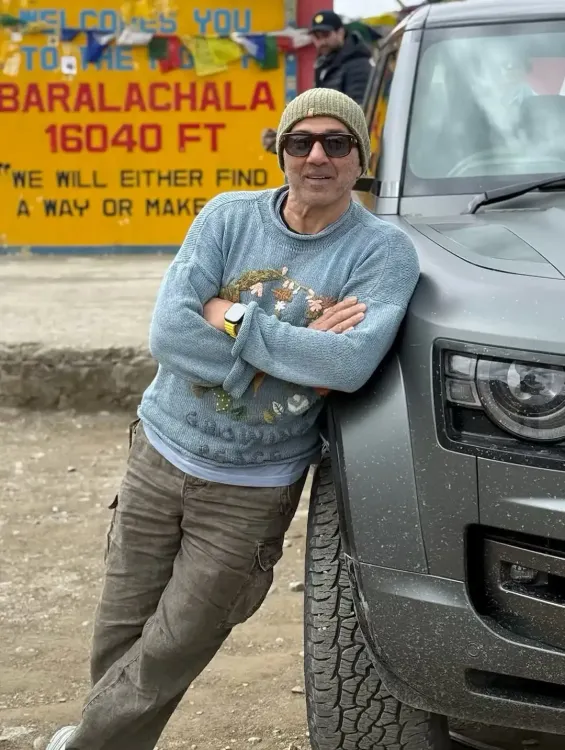 Is Sunny Deol Showcasing a Fresh Look During His Mountain Retreat After 'Border 2'?