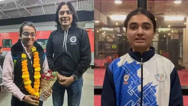 Muskan Gupta and Twisha Kakadia Shine at 38th National Games, Elevating Gujarat