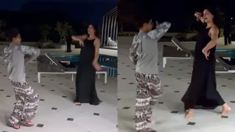 Sushmita Sen Dances with Her Beloved Daughter Beneath the Stars