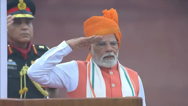 क्या 79वें स्वतंत्रता दिवस पर केसरिया साफे में दिखे पीएम मोदी के मायने हैं?