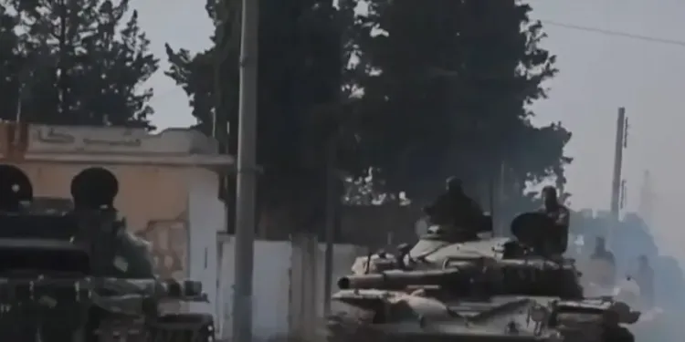 Syrian opposition claims rebel fighters entered Damascus