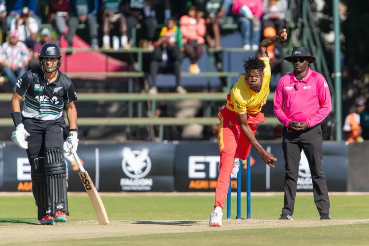 How Did Conway’s Unbeaten 59 Lead NZ to an 8-Wicket Triumph Over Zimbabwe?