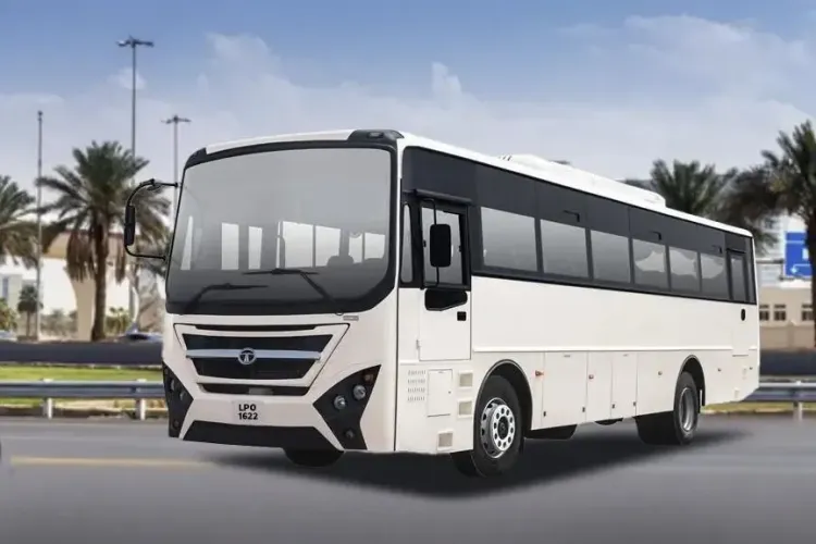 How is Tata Motors Expanding in Qatar with the Launch of the LPO 1622 Bus?