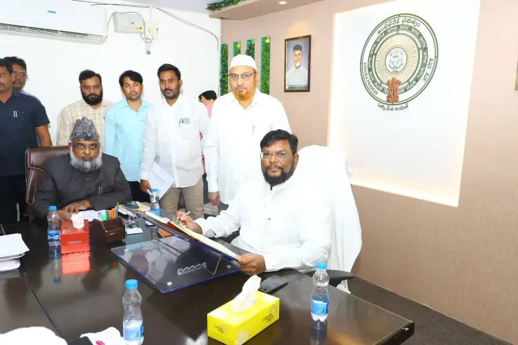 Abdul Aziz from TDP Assumes Role as Chairman of Andhra Pradesh Waqf Board