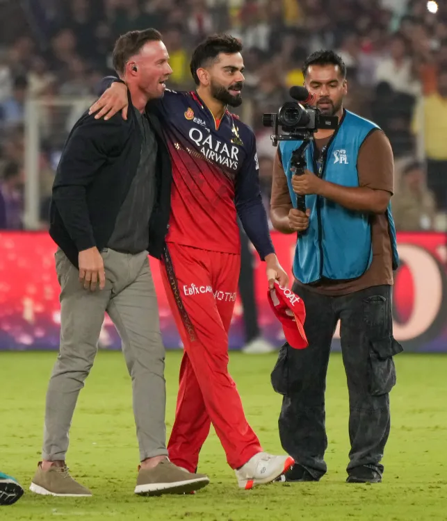 Have Tears, Triumph & Tight Hugs Defined Kohli's Joy After RCB's First IPL Win?